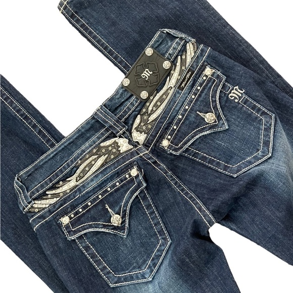 Miss Me Mid Rise Bootcut Jeans - Picture 3 of 8